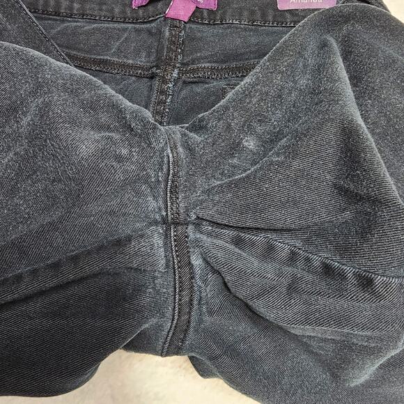 Gloria Vanderbilt Amanda Jeans Size 16 Black Classic High Rise Stretch AS SHOWN - Picture 3 of 10